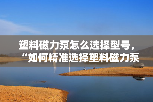 塑料磁力泵怎么选择型号，“如何精准选择塑料磁力泵型号：关键步骤与实用指南”