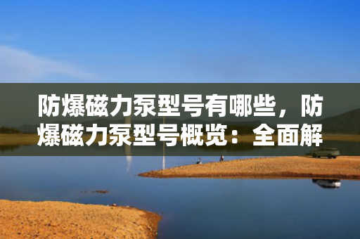 防爆磁力泵型号有哪些，防爆磁力泵型号概览：全面解析各类常见型号