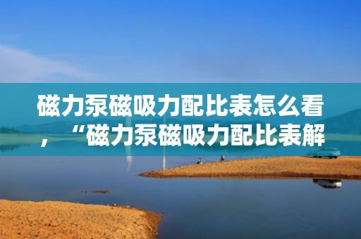 磁力泵磁吸力配比表怎么看，“磁力泵磁吸力配比表解读方法”