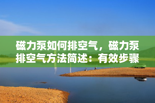 磁力泵如何排空气，磁力泵排空气方法简述：有效步骤确保流畅运行