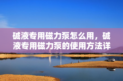 碱液专用磁力泵怎么用，碱液专用磁力泵的使用方法详解