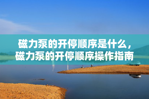 磁力泵的开停顺序是什么，磁力泵的开停顺序操作指南