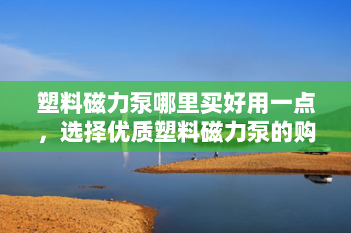 塑料磁力泵哪里买好用一点，选择优质塑料磁力泵的购买指南：哪里购买更可靠？