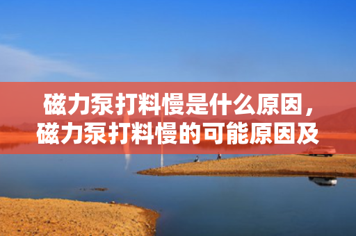 磁力泵打料慢是什么原因，磁力泵打料慢的可能原因及解决方案