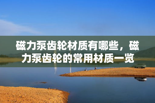 磁力泵齿轮材质有哪些，磁力泵齿轮的常用材质一览