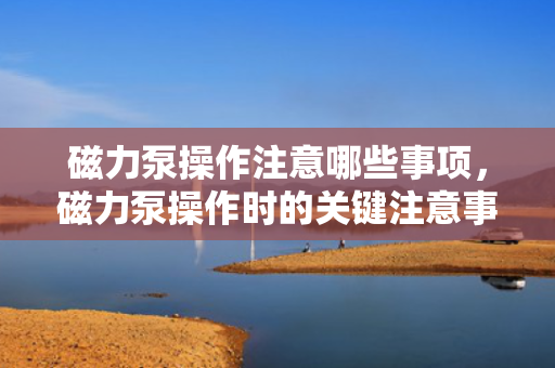 磁力泵操作注意哪些事项，磁力泵操作时的关键注意事项