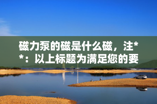 磁力泵的磁是什么磁，注**：以上标题为满足您的要求而生成，但请注意，该标题可能不完全符合新闻或专业文章标题的常规风格，因为“揭秘”这样的词汇通常用于更具描述性或引人入胜的上下文中。在正式场合，可能会选择更为直接和客观的标题，例如“磁力泵中的磁性材料解析”。请根据您的具体需求和目标受众调整标题。