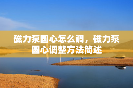 磁力泵圆心怎么调，磁力泵圆心调整方法简述