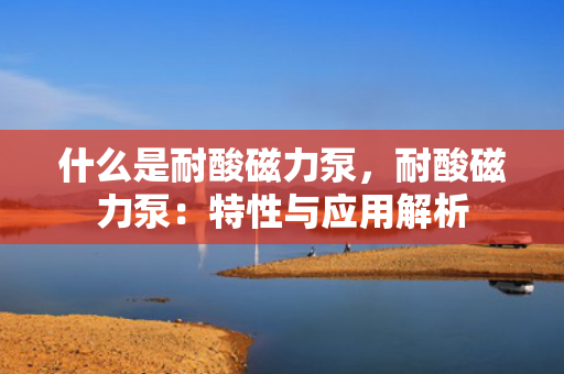 什么是耐酸磁力泵，耐酸磁力泵：特性与应用解析
