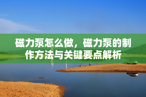 磁力泵怎么做，磁力泵的制作方法与关键要点解析
