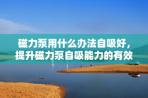 磁力泵用什么办法自吸好，提升磁力泵自吸能力的有效方法