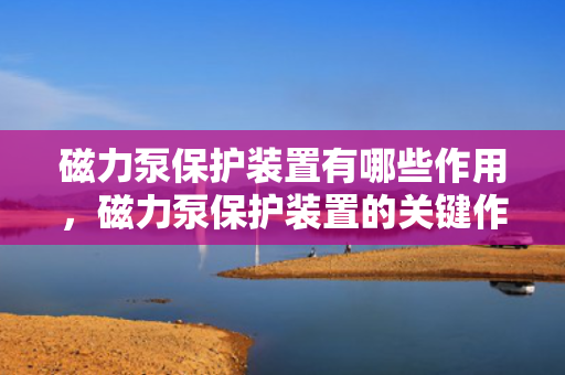 磁力泵保护装置有哪些作用，磁力泵保护装置的关键作用：全面保障泵运行安全与效率