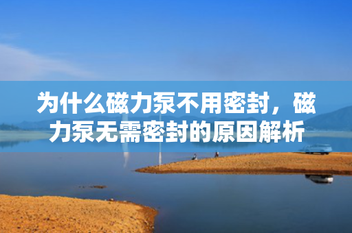 为什么磁力泵不用密封，磁力泵无需密封的原因解析