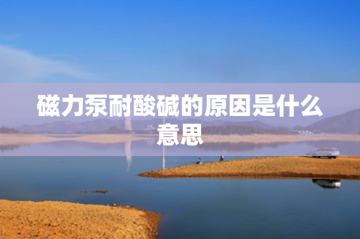 磁力泵耐酸碱的原因是什么意思