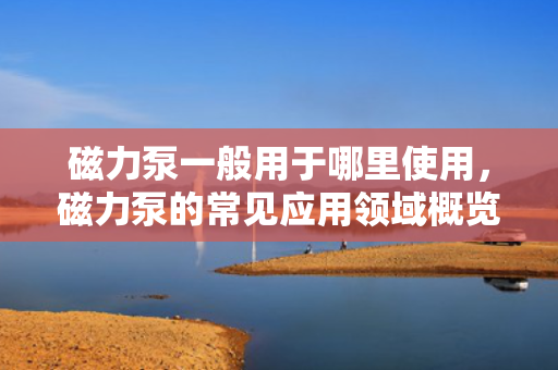 磁力泵一般用于哪里使用，磁力泵的常见应用领域概览