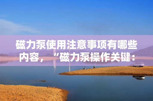 磁力泵使用注意事项有哪些内容，“磁力泵操作关键：使用注意事项一览”