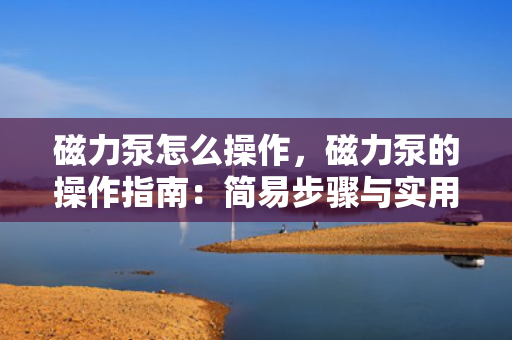 磁力泵怎么操作，磁力泵的操作指南：简易步骤与实用技巧