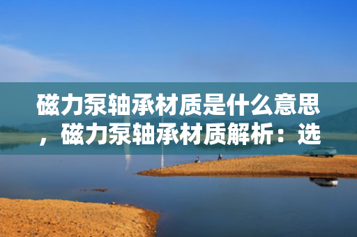 磁力泵轴承材质是什么意思，磁力泵轴承材质解析：选择与应用关键