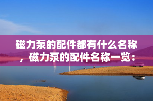 磁力泵的配件都有什么名称，磁力泵的配件名称一览：全面了解磁力泵组成部件
