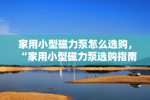 家用小型磁力泵怎么选购，“家用小型磁力泵选购指南：关键要点与实用建议”