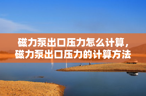 磁力泵出口压力怎么计算，磁力泵出口压力的计算方法