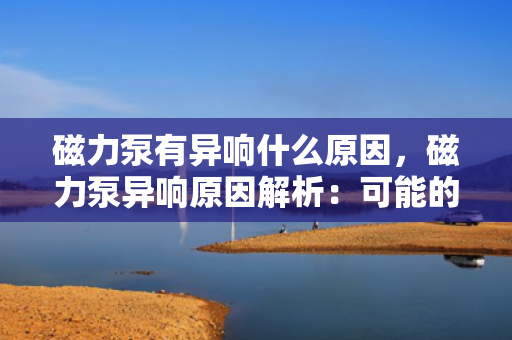 磁力泵有异响什么原因，磁力泵异响原因解析：可能的问题与解决方案