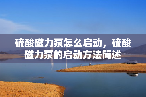 硫酸磁力泵怎么启动，硫酸磁力泵的启动方法简述