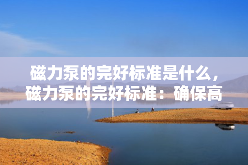 磁力泵的完好标准是什么，磁力泵的完好标准：确保高效运转与安全使用的关键要素
