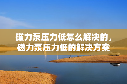 磁力泵压力低怎么解决的，磁力泵压力低的解决方案