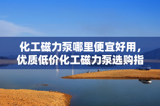 化工磁力泵哪里便宜好用，优质低价化工磁力泵选购指南：性价比与实用性并存