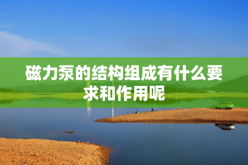 磁力泵的结构组成有什么要求和作用呢