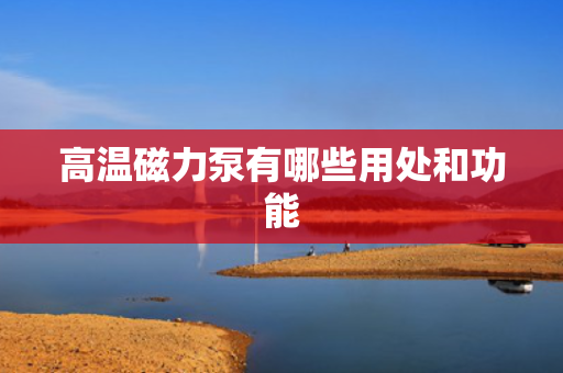 高温磁力泵有哪些用处和功能