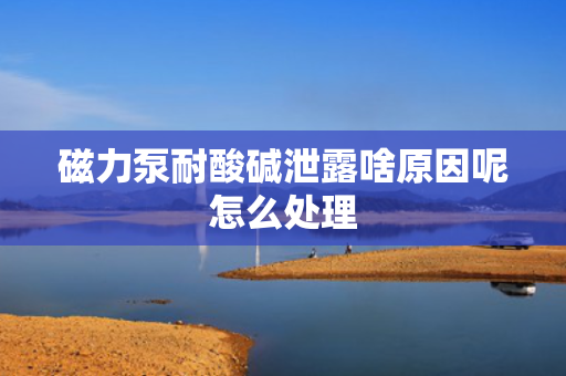 磁力泵耐酸碱泄露啥原因呢怎么处理