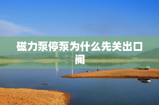 磁力泵停泵为什么先关出口阀
