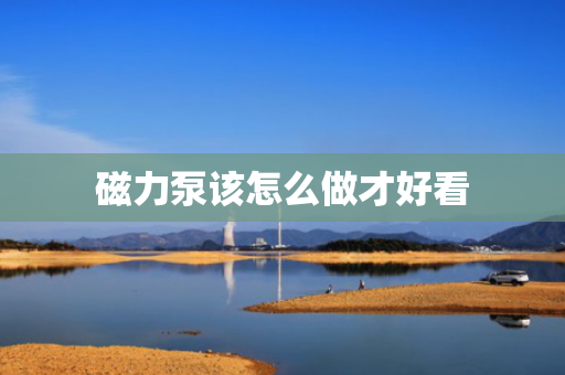 磁力泵该怎么做才好看