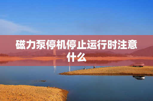 磁力泵停机停止运行时注意什么