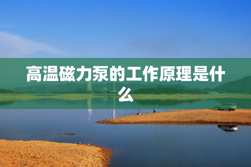 高温磁力泵的工作原理是什么
