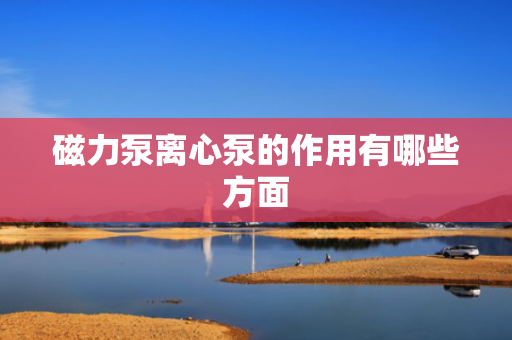 磁力泵离心泵的作用有哪些方面