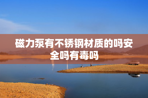 磁力泵有不锈钢材质的吗安全吗有毒吗