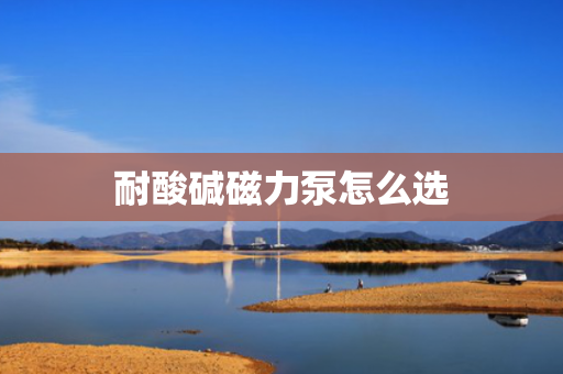 耐酸碱磁力泵怎么选