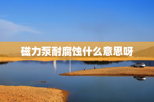 磁力泵耐腐蚀什么意思呀
