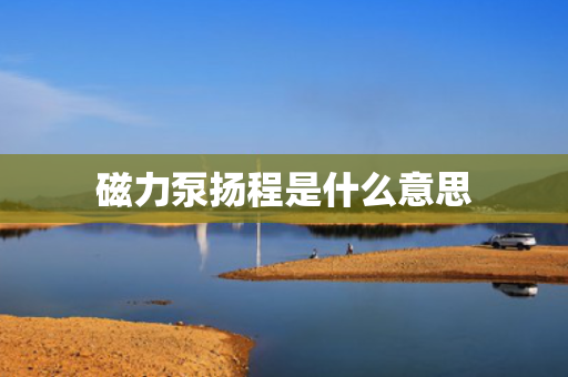 磁力泵扬程是什么意思