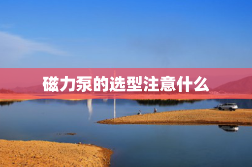 磁力泵的选型注意什么