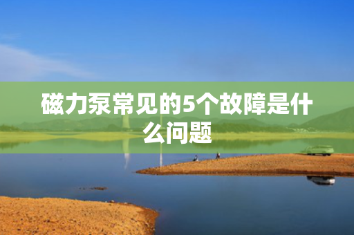 磁力泵常见的5个故障是什么问题