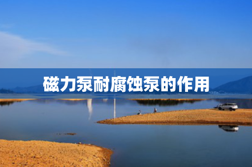 磁力泵耐腐蚀泵的作用