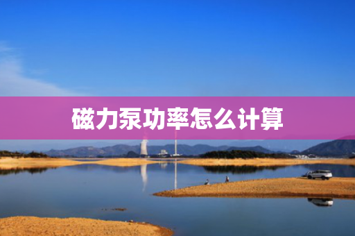 磁力泵功率怎么计算