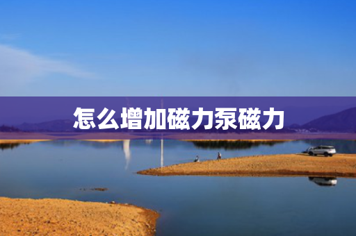 怎么增加磁力泵磁力