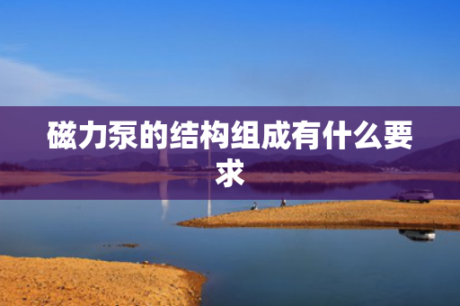 磁力泵的结构组成有什么要求
