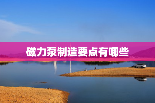 磁力泵制造要点有哪些