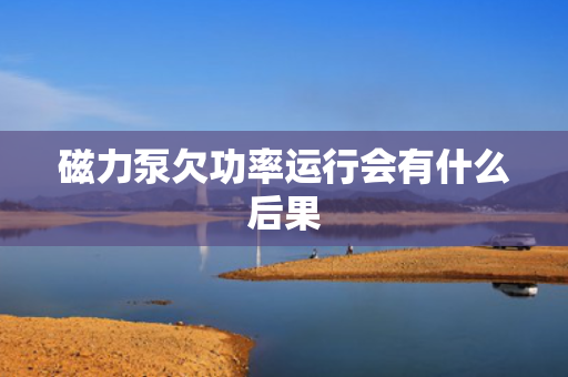 磁力泵欠功率运行会有什么后果